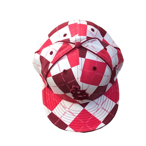 At Louis Cardinals Unique Baseball Hat Size 8 - Picture 7 of 7